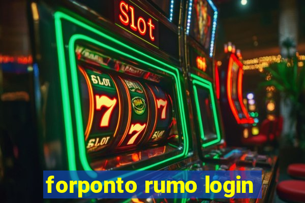 forponto rumo login